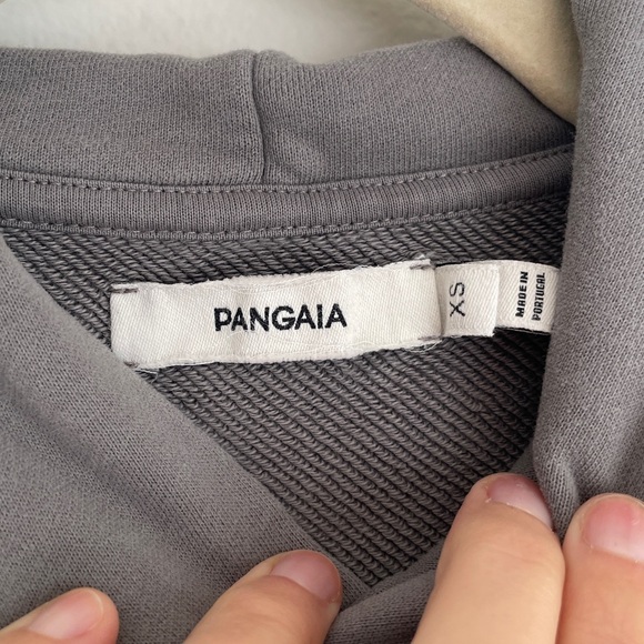 Pangaia Sweatshirt Hoodie Terrycloth Loungewear Cozy Comfy Minimalist Organic XS - Picture 6 of 10